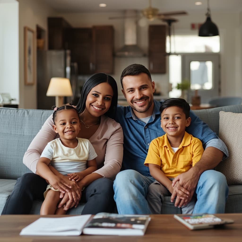 Happy Forest Hills Queens family protected by professional pest control services